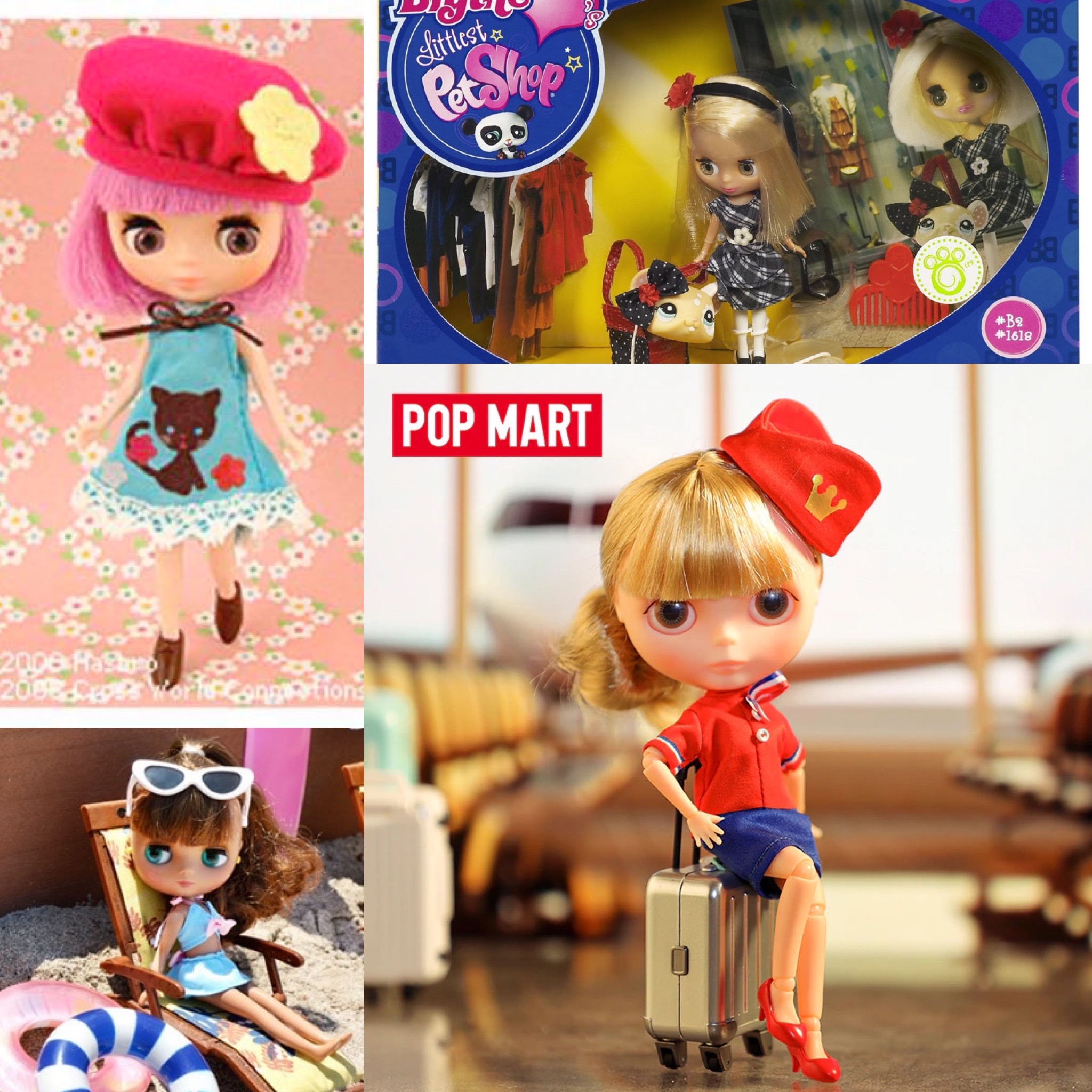 Middie, petite, LPS, and POP MART Blythes